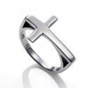 Anillo Cruz Cristiana