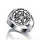 Anillo Sello Tetragramatón