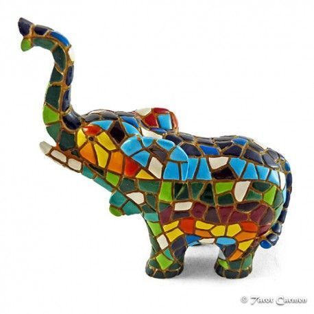 Elefante Cerámica Gaudí