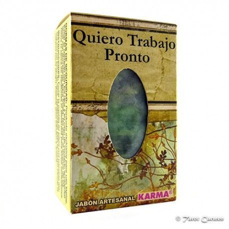 Jabón Quiero trabajo pronto