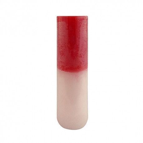 Velón 7 días blanco y rojo