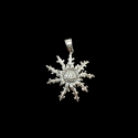 Colgante Eguzkilore Plata de Ley