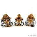 Set 3 Budas (no veo, no oigo, no hablo)
