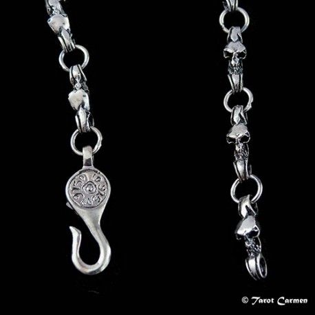 Collar calaveras