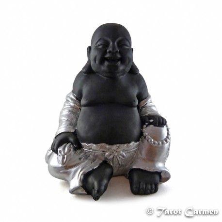 Buda happy plata y negro