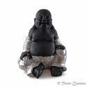 Buda happy plata y negro