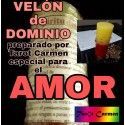 Velón de Dominio. AMOR