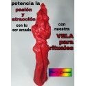 Vela de Pareja Roja
