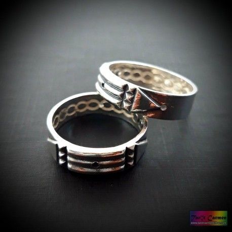 Anillo Atlante. Talla 12