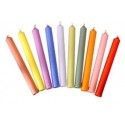 VELAS DE BUJÍA ( 20X 2 cm. ) precio por unidad.