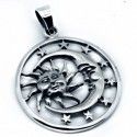 Colgante Sol Luna y Estrellas