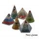 Orgonita Piramide Mediana Jade Verde