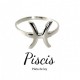 Anillo horóscopo Piscis