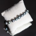 Pulsera Perlas Naturales Negra