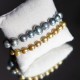 Pulsera Perlas Naturales Negra