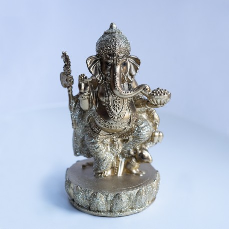 Ganesha Figura Purpurina