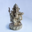 GANESHA FIGURA DORADA CON PURPURINA
