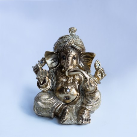 Ganesha Figura Purpurina II
