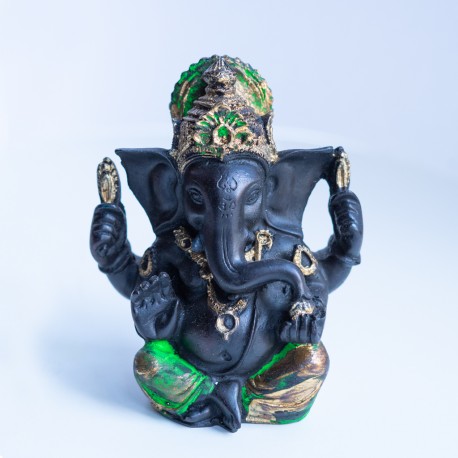 Ganesha Figura Negra