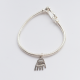 PULSERA MANO DE IRULEGI PLATA