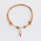 PULSERA ALPARGATA VASCA CUERO