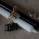 Pack Samhain Halloween Vela Blanca y Vela Negra