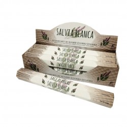 Incienso de Salvia Blanca (20 varillas)