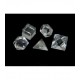 PACK FIGURAS CUARZO CRISTAL (SÓLIDOS PLATÓNICOS )