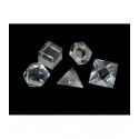 PACK FIGURAS CUARZO CRISTAL (SÓLIDOS PLATÓNICOS )