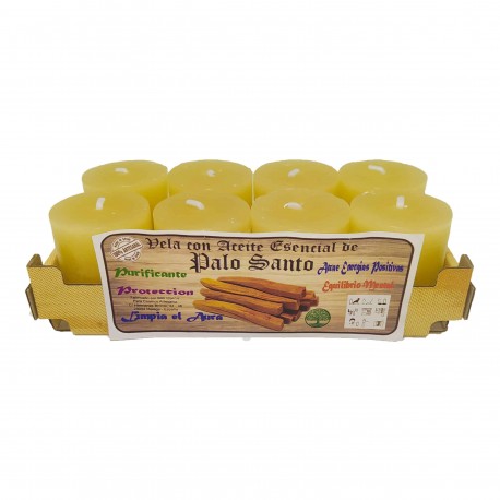 Vela Aromaterapia Palo Santo Unidad