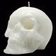 Vela Calavera Blanca