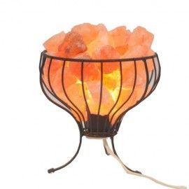 Lámpara Cesta de Sal del Himalaya